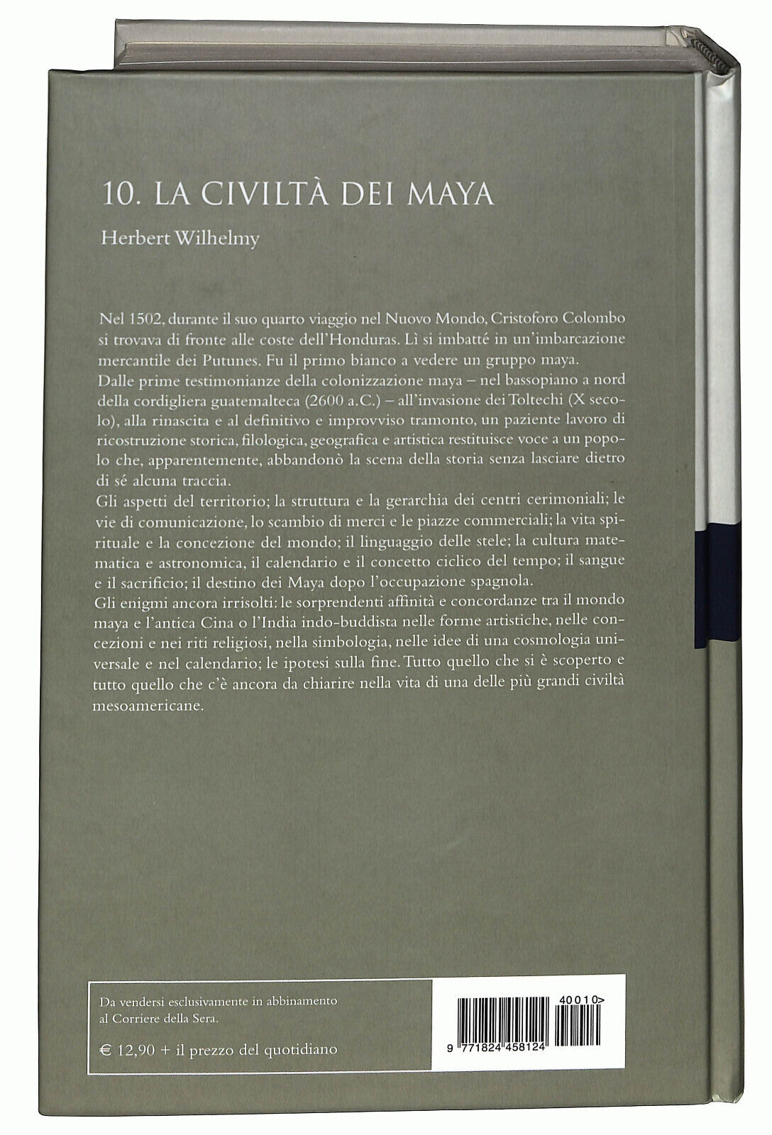 EBOND Storia Universale 10 La Civilta Dei Maya Corriere Della Sera Libro LI035277