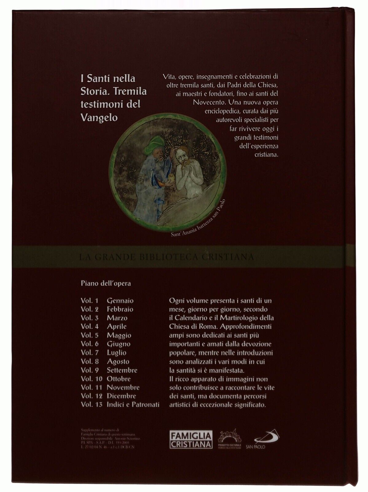 EBOND I Santi Nella Storia Tremila Testimoni Del Vangelo Gennaio Libro LI035579