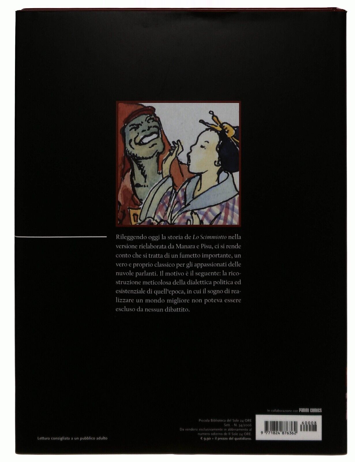 EBOND Manara Le Opere 8 Lo Scimmiotto Il Sole 24 Ore 2006 Libro LI035637