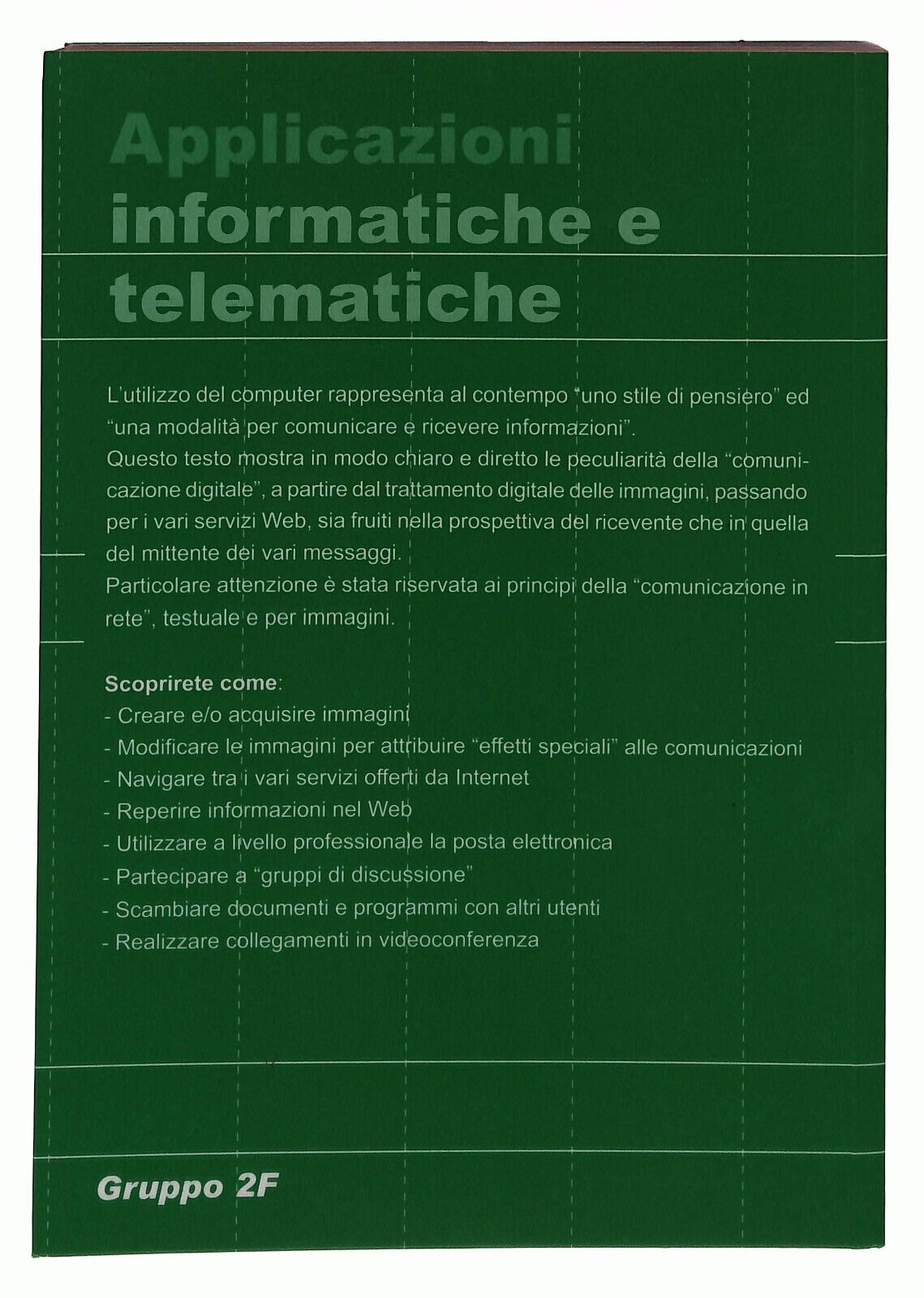 EBOND Applicazioni Informatiche e Telematiche Gruppo 2f Libro LI035714