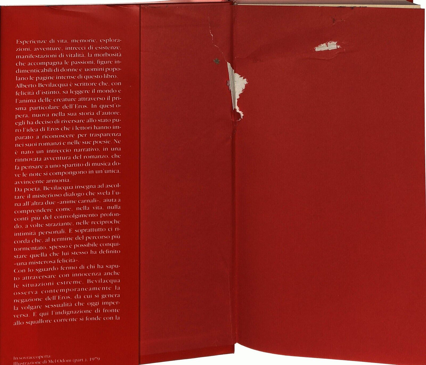 EBOND L'eros Alberto Bevilacqua Mondadori 1994 Libro LI035716