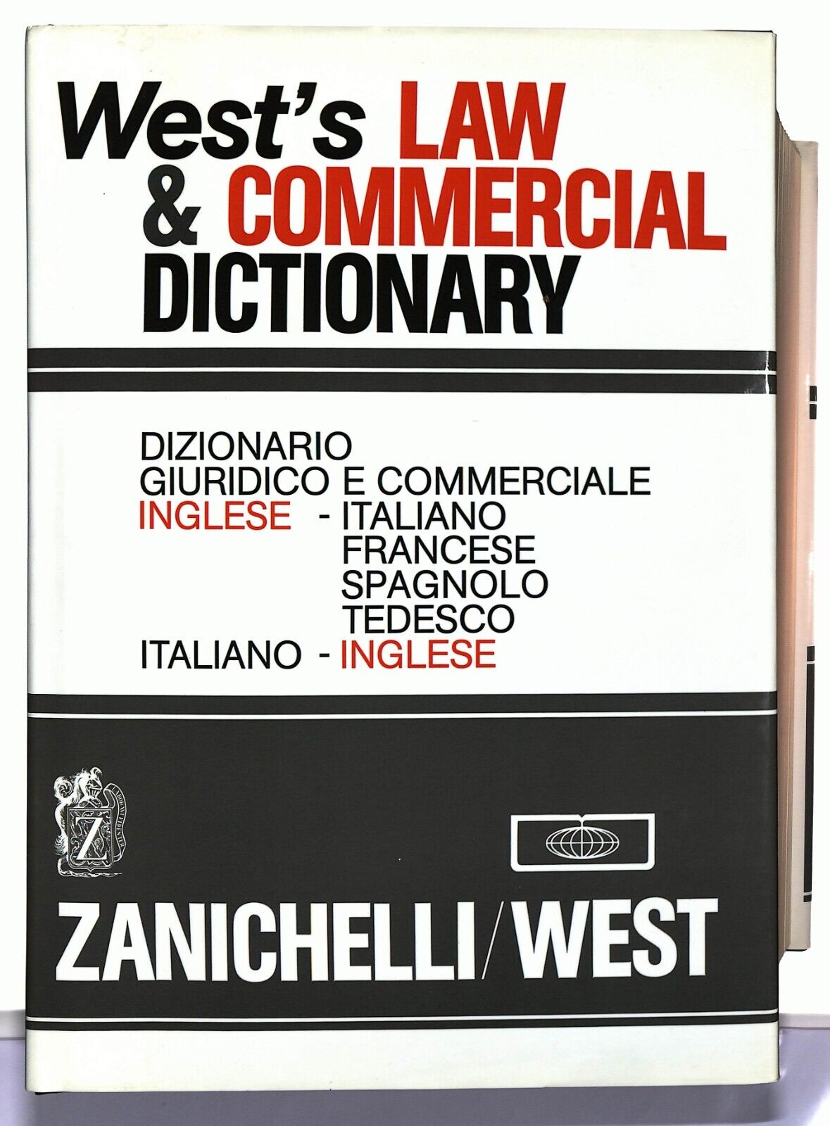 EBOND West's Law & Commercial Dictionary. Dizionario Giuridico Libro LI035732