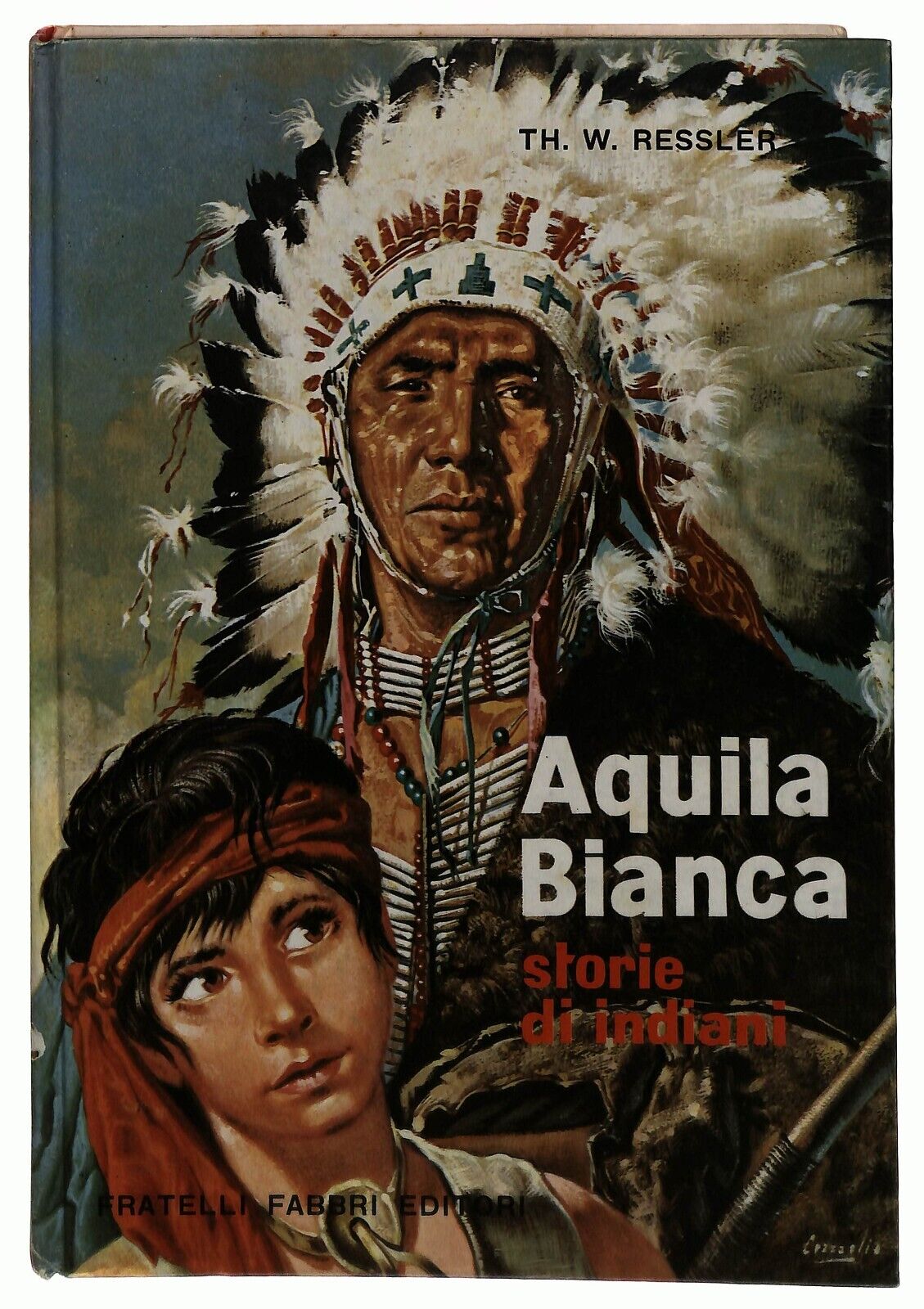 EBOND Acquila Bianca Ressler Fabbri 1963 Libro LI035760