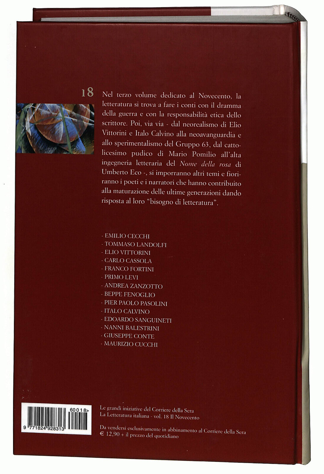 EBOND La Lettura Italiana Corriere Della Sera N. 18 Libro LI035801