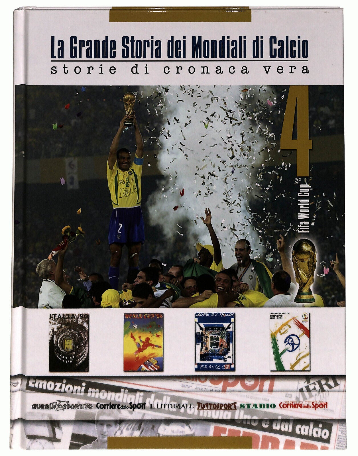 EBOND La Grande Storia Dei Mondiali Di Calcio 4+1 Volumi e 2Libro LI035906