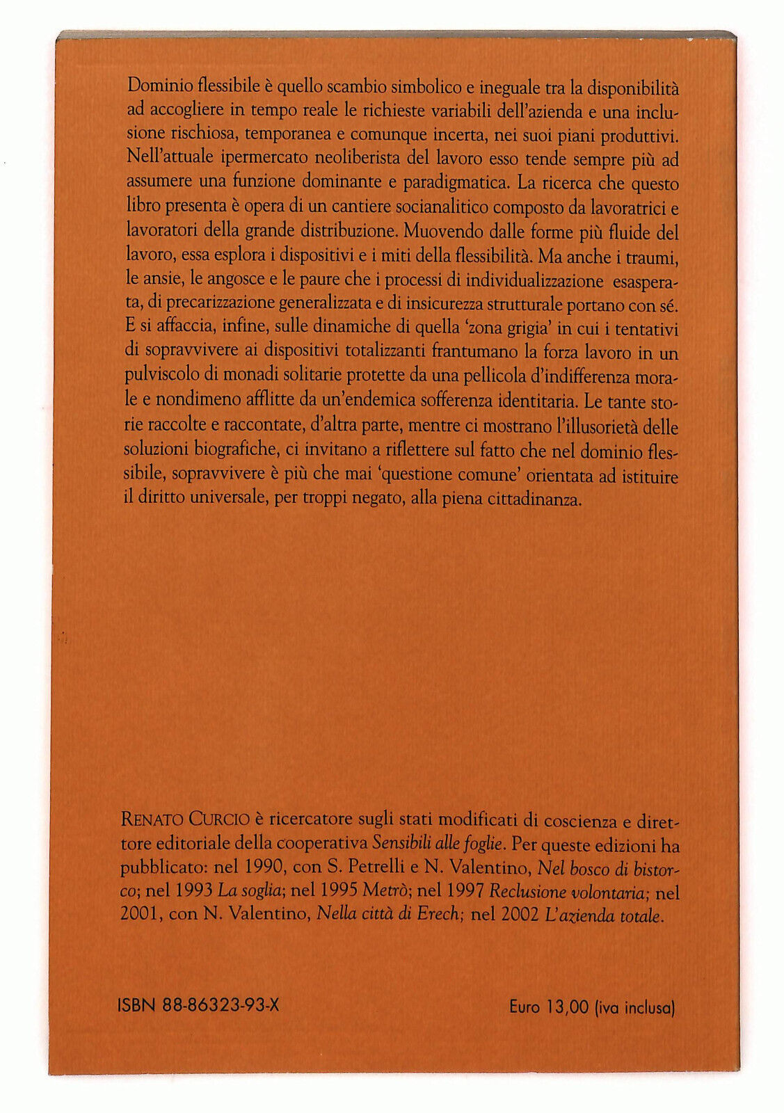 EBOND Il Dominio Flessibile Di Renato Curcio Libro LI036015