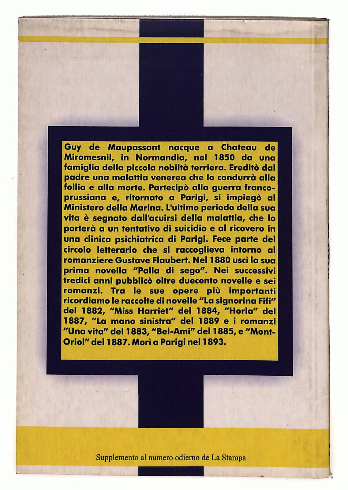 EBOND La Horla Di Guy De Maupassant Libro LI036020