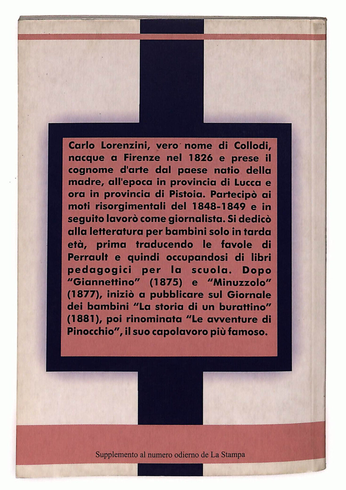 EBOND Fiabe Di Carlo Collodi La Stampa Libro LI036021