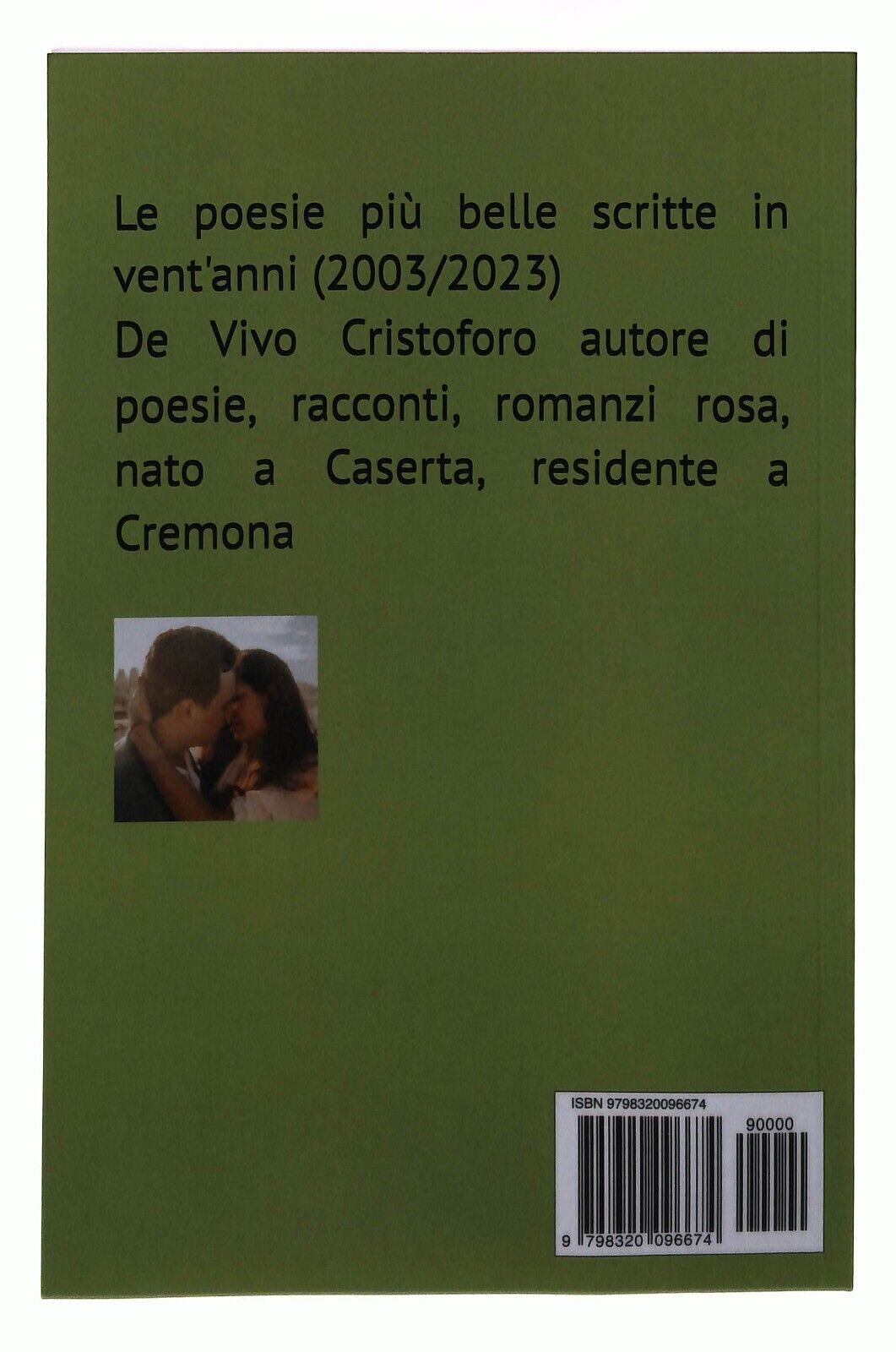 EBOND Baciami Cristoforo De Vivo Le Poesie 2003-2023 Libro LI036037