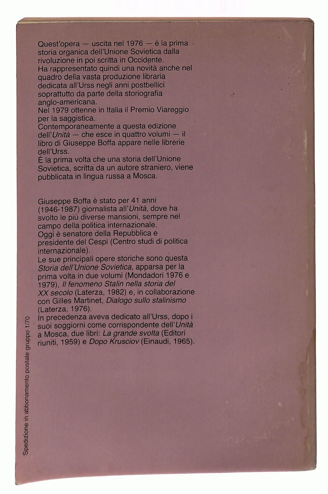 EBOND Storia Dell'unione Sovietica 1928-1941 Vol.2 L'unita Libro LI036114