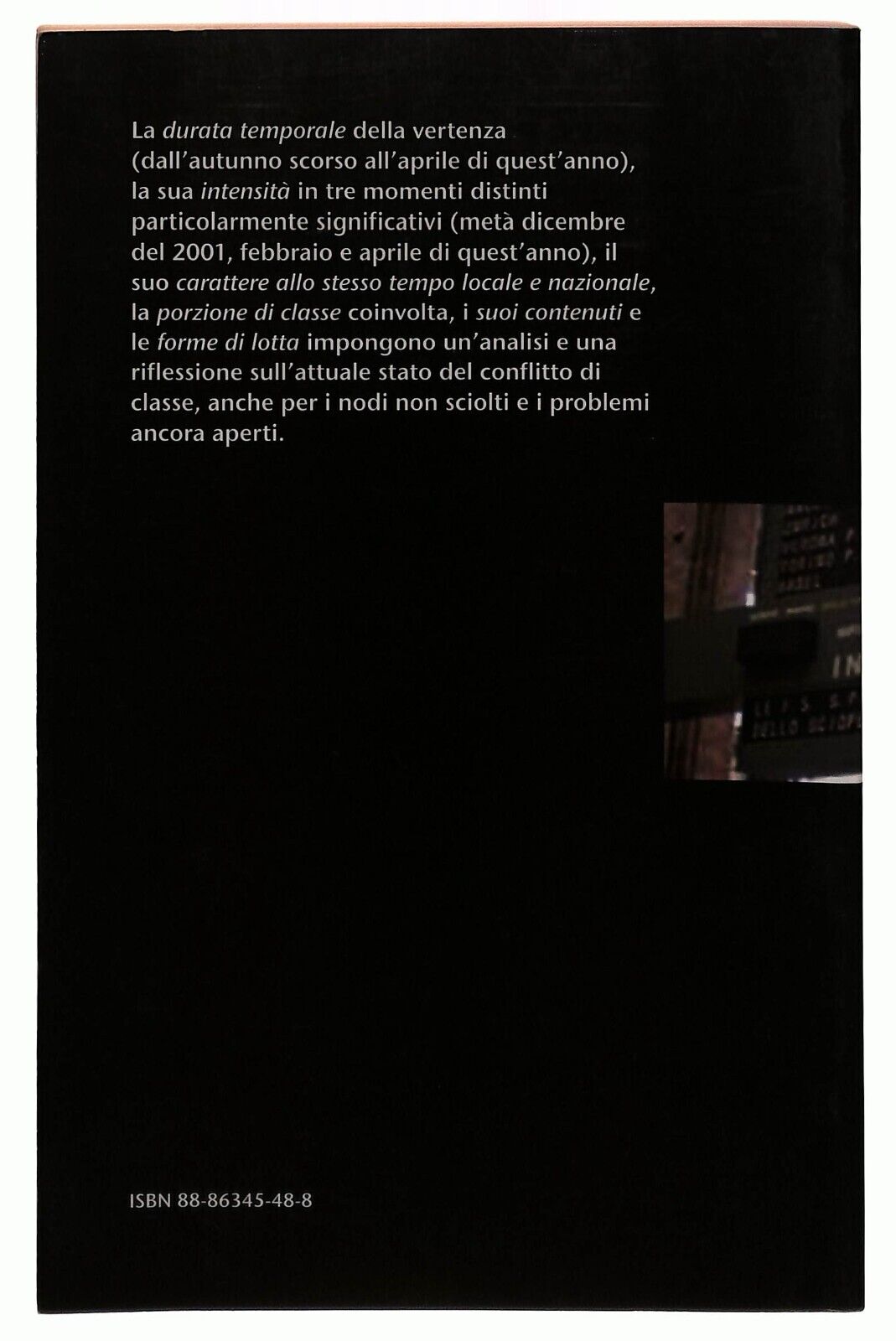 EBOND Lotta Sporca. Luci e Ombre Della Lotta Dei Lavoratori 2002 Libro LI036221