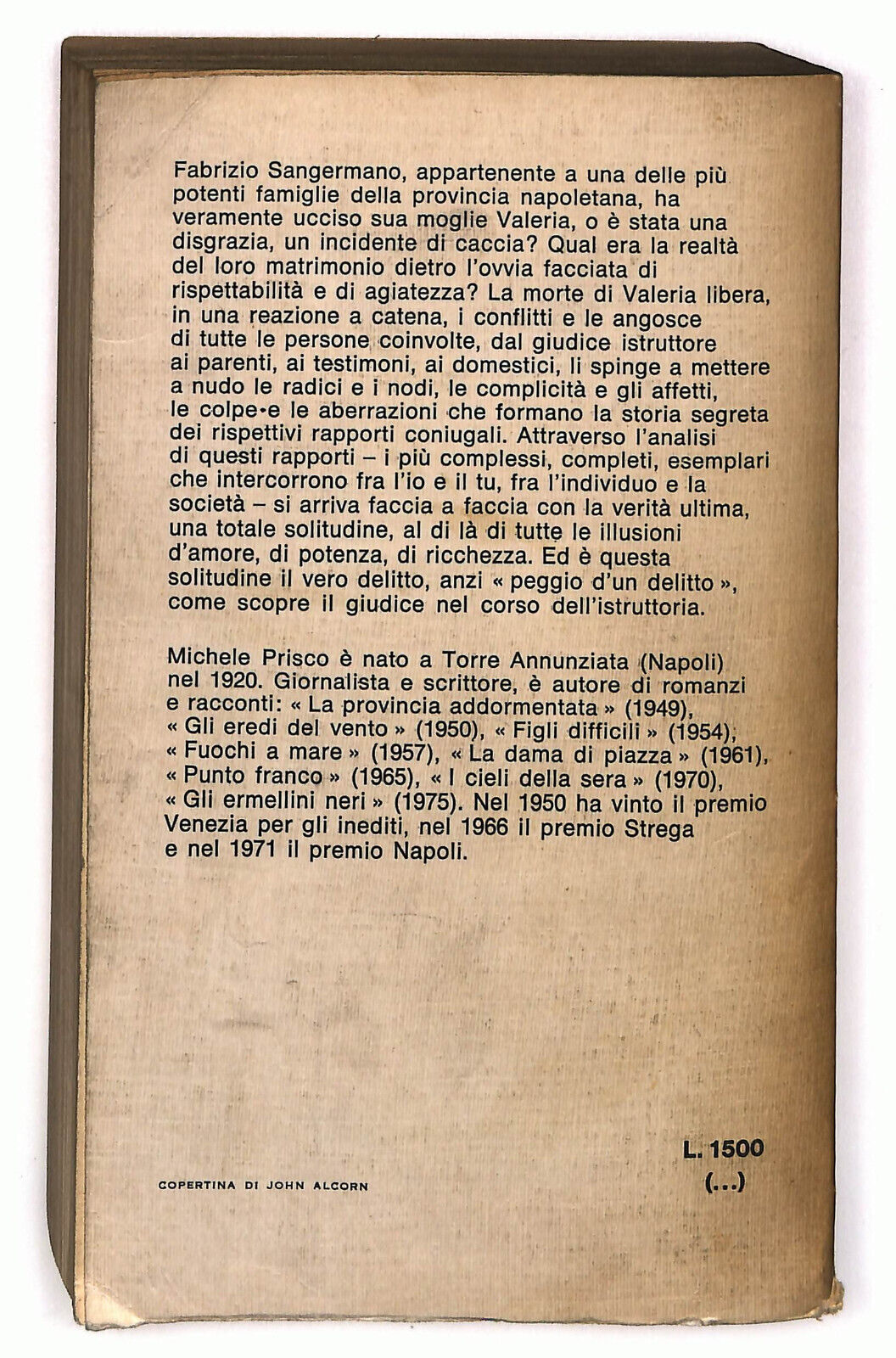 EBOND Una Spirale Di Nebbia Di Michele Prisco Rizzoli 1976 Libro LI036259
