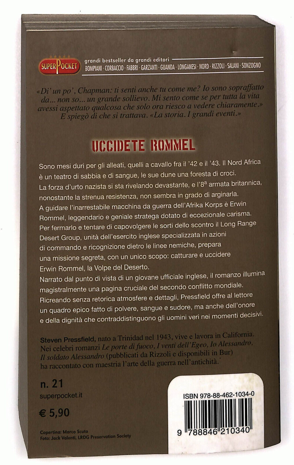EBOND Uccidete Rommel Di Steven Pressfield Libro LI036265
