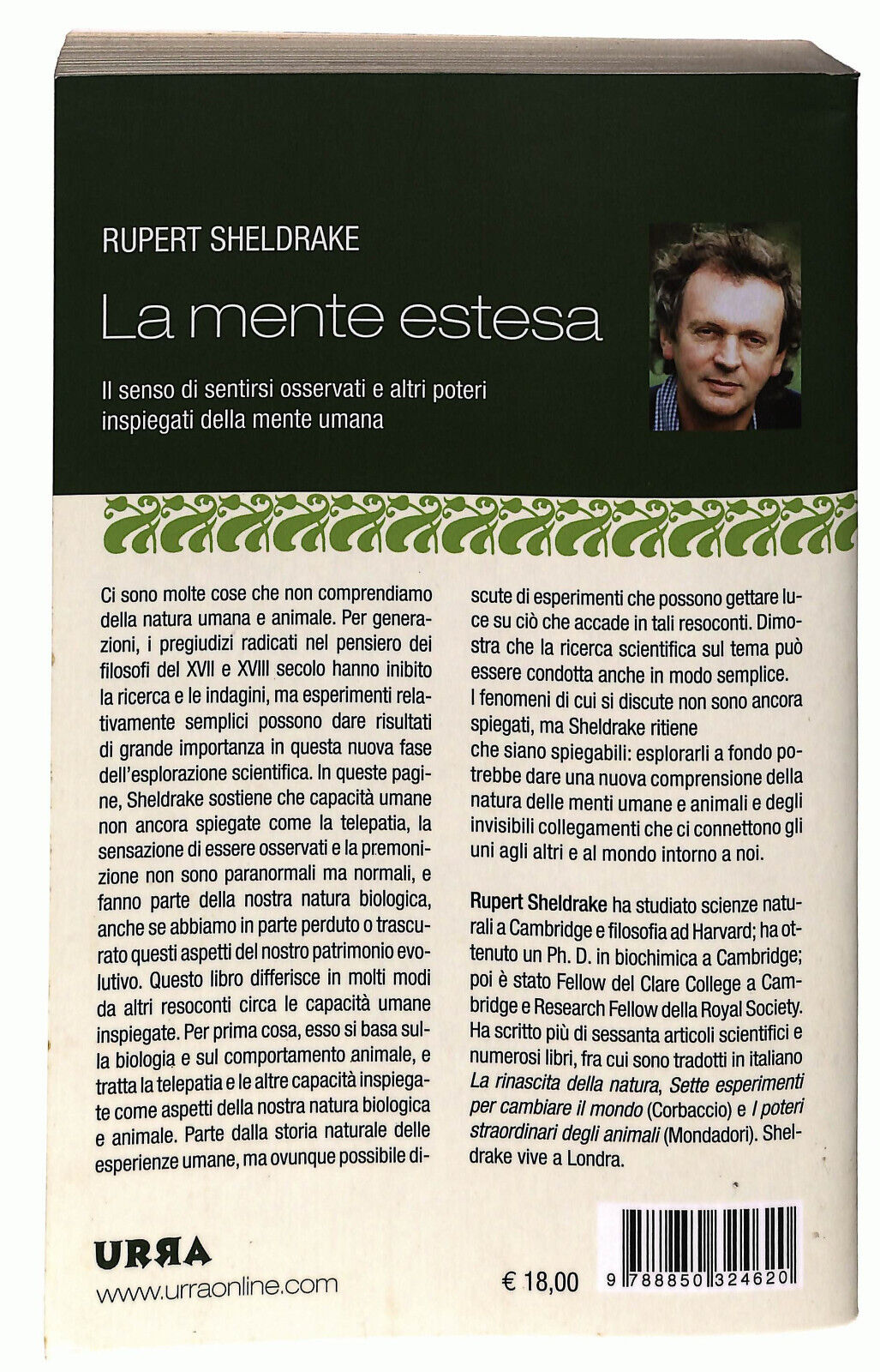 EBOND La Mente Estesa Di Rupert Sheldrake Urra Editore 2006 Libro LI036437