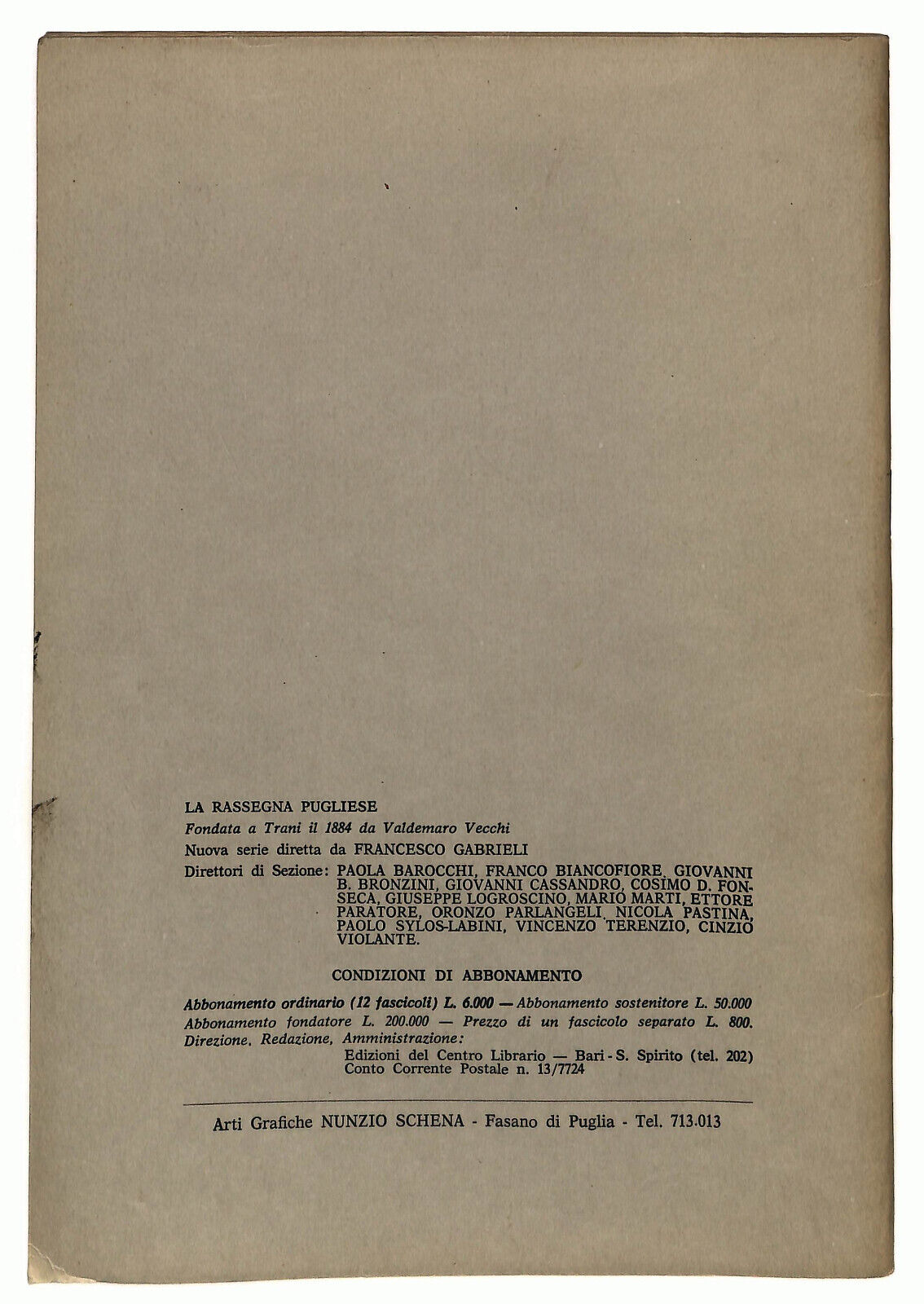 EBOND Esiste Una Cultura Pugliese? Di Vittorio Fiore Libro LI036482