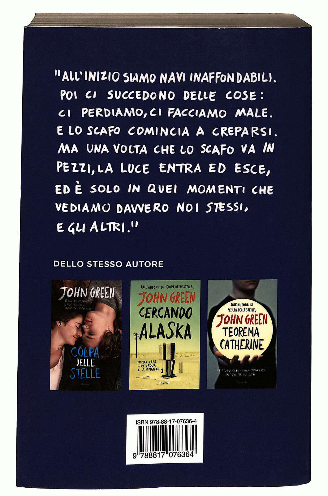 EBOND Citta Di Carta Di John Green Rizzoli Editore 2009 Libro LI036510
