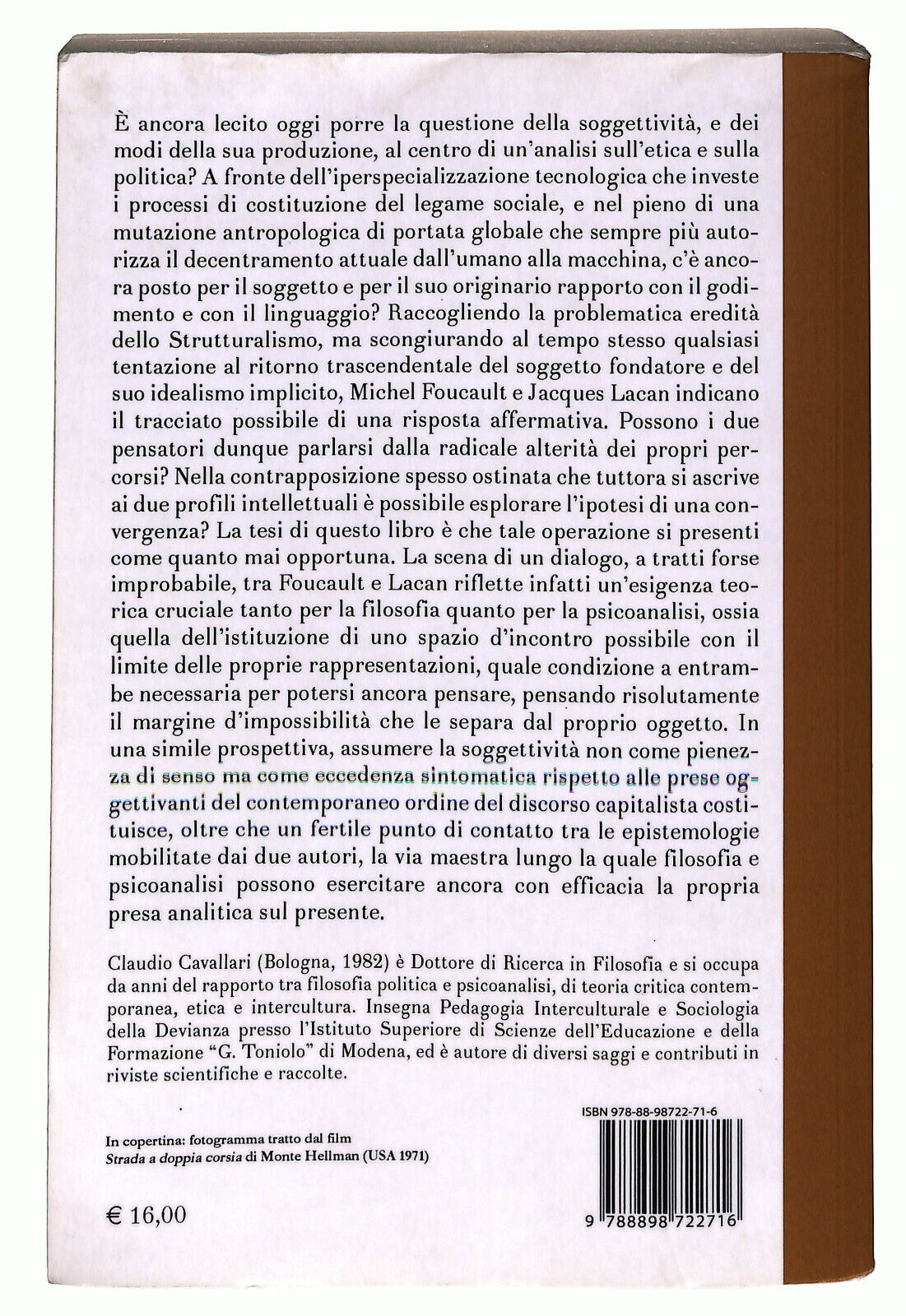 EBOND Foucault Con Lacan Di Claudio Cavallari Libro LI036536