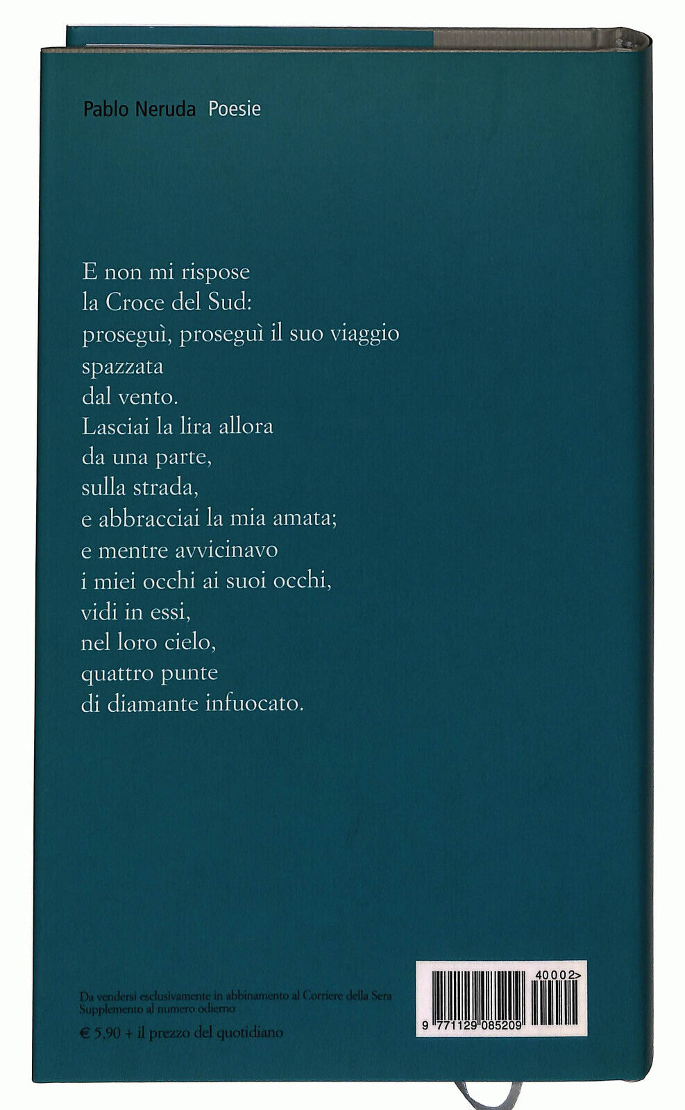 EBOND La Grande Poesia Poesie Corriere Della Sera N. 2 Libro LI036595