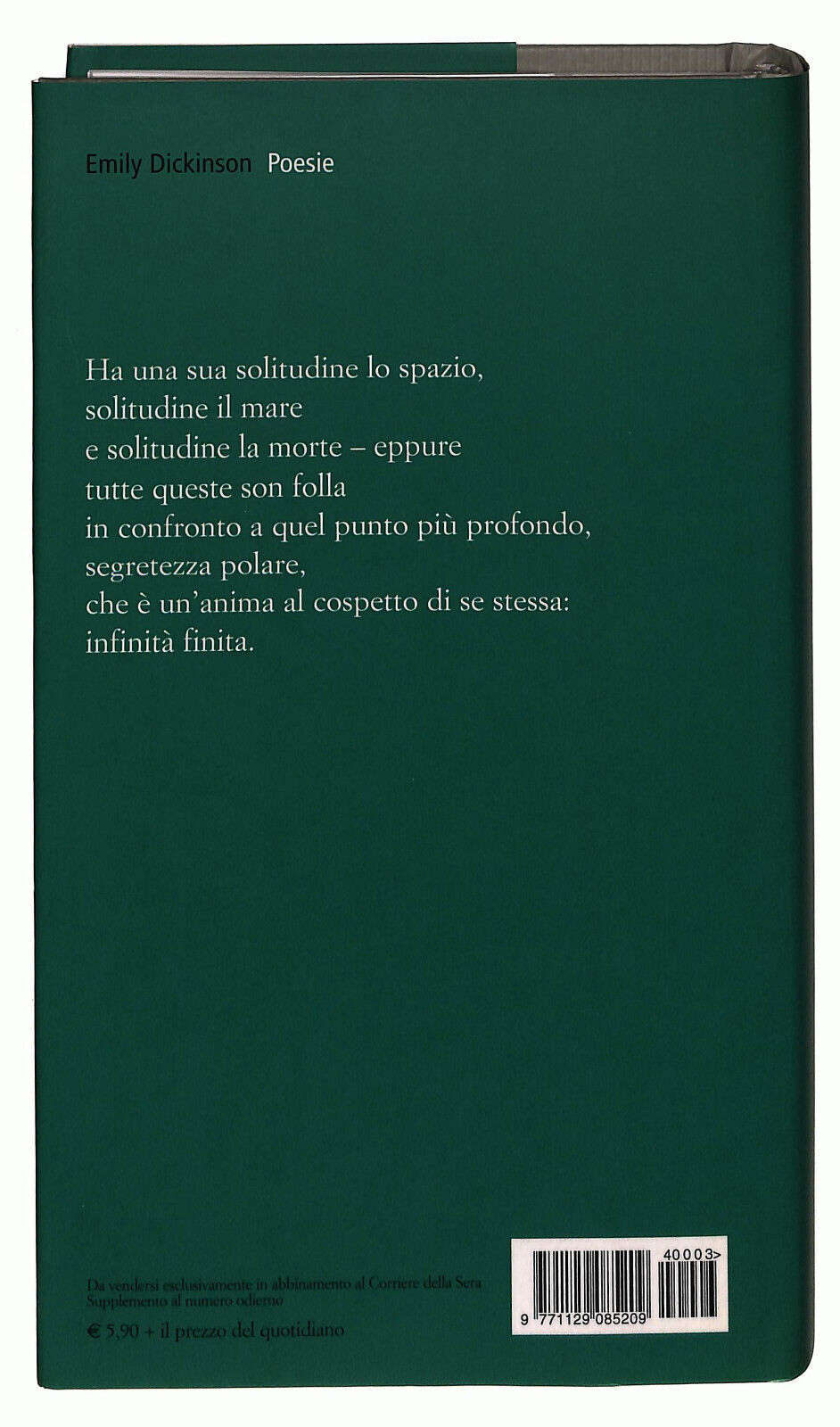 EBOND La Grande Poesia Poesie Corriere Della Sera N. 3 Libro LI036601