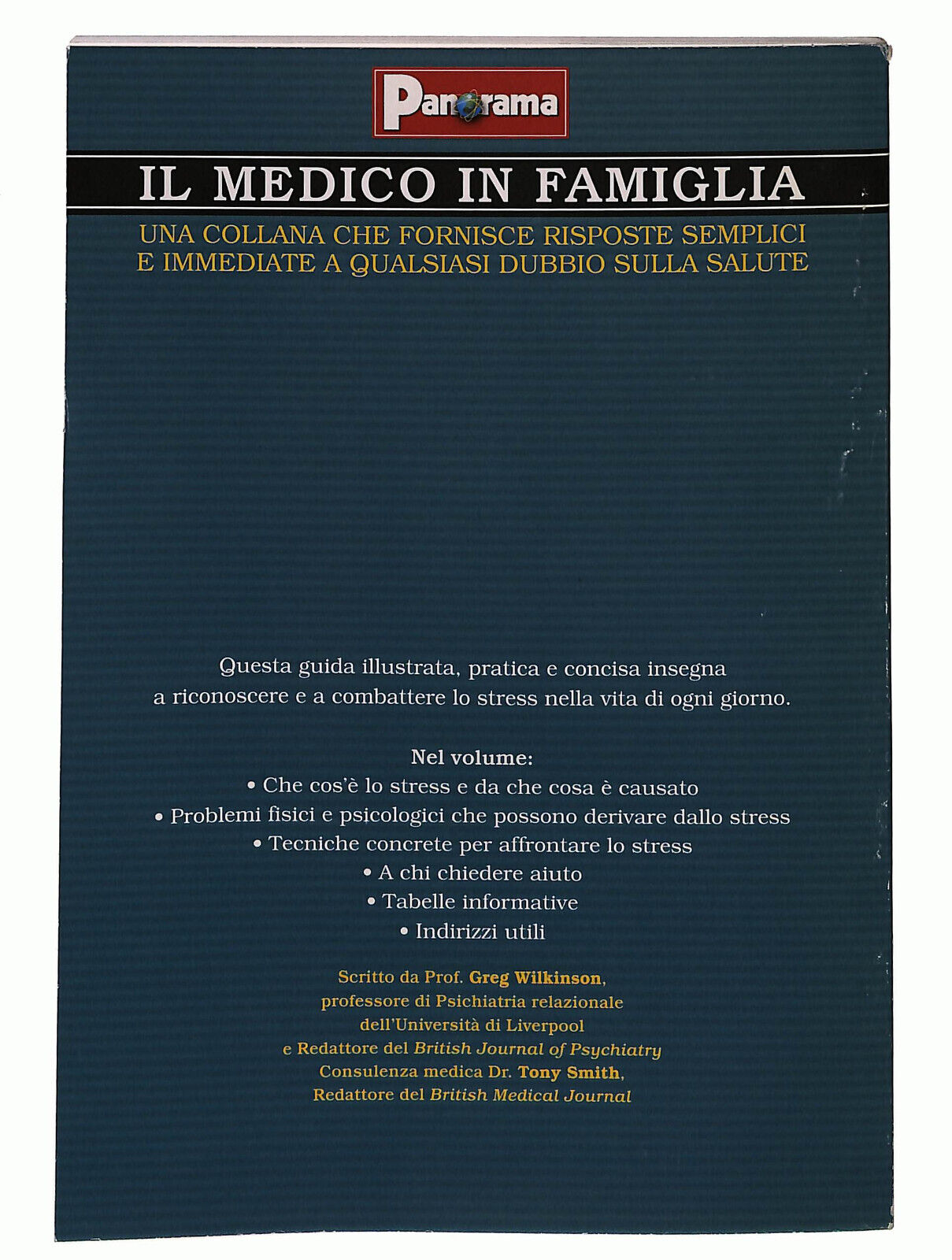 EBOND Il Medico In Famiglia 1 Stress Panorama Libro LI036604