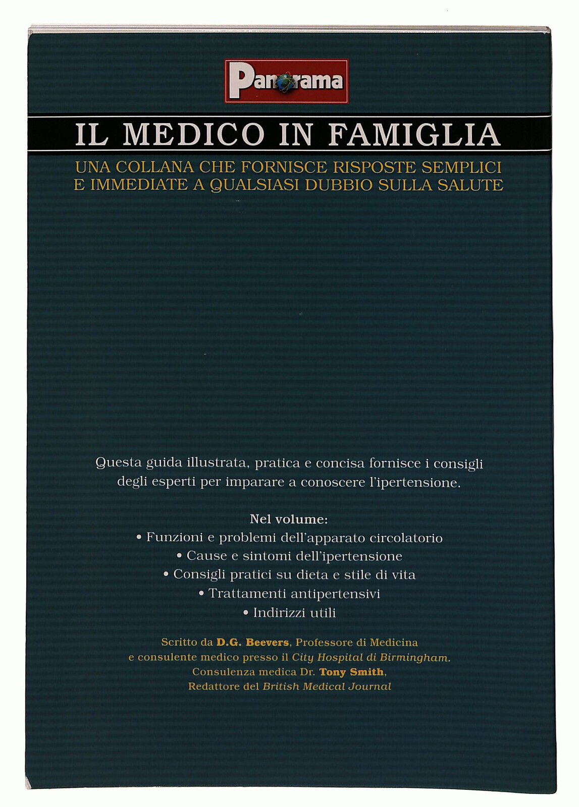 EBOND Il Medico In Famiglia 9 Ipertensione Panorama Libro LI036612