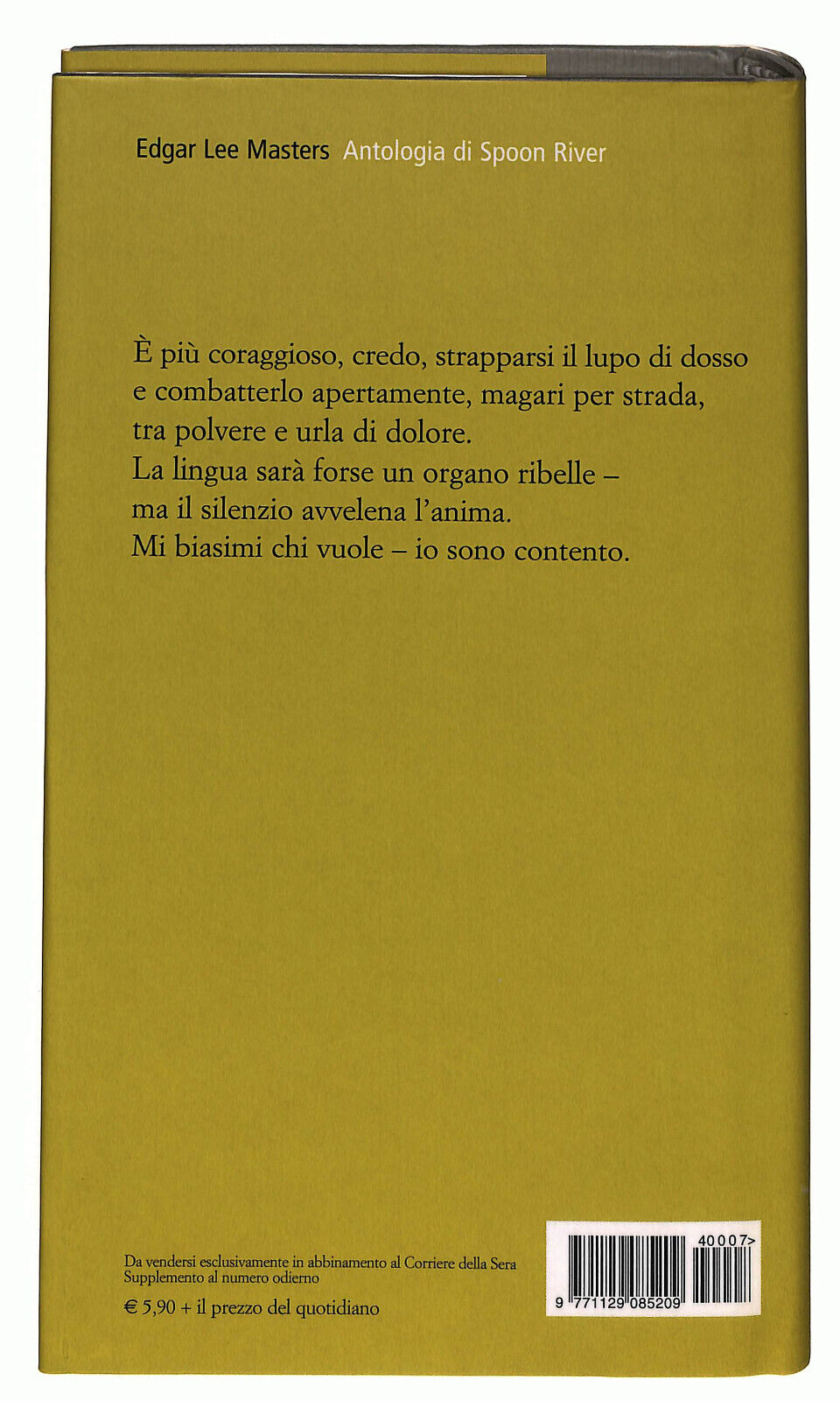 EBOND La Grande Poesia Antologia Di... Corriere Della Sera N. 7 Libro LI036619
