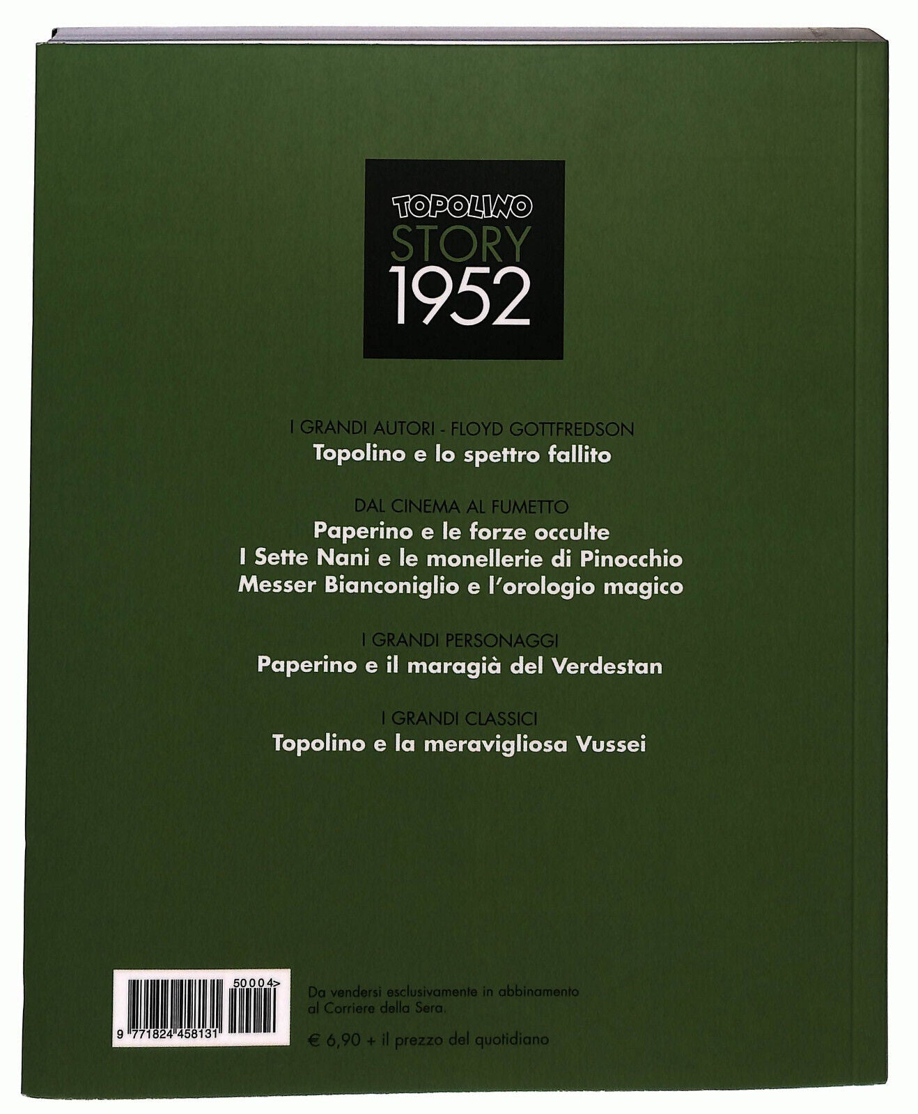 EBOND Topolino Story 1952 N. 4 Corriere Della Sera Libro LI036652