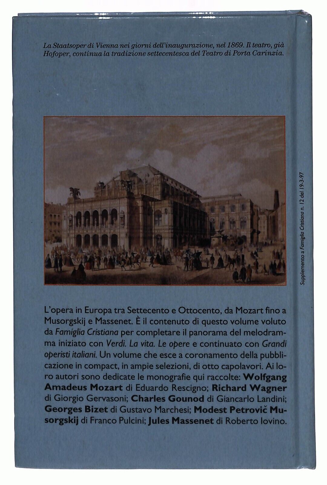 EBOND Grandi Operisti Europei Famiglia Cristiana 1997 Libro LI036737