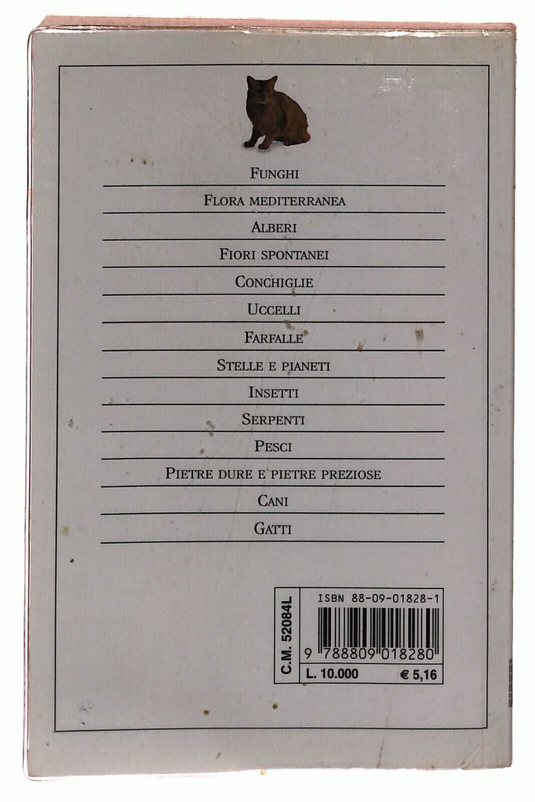 EBOND Gatti Atlanti Natura Giunti 2000 Libro LI036770