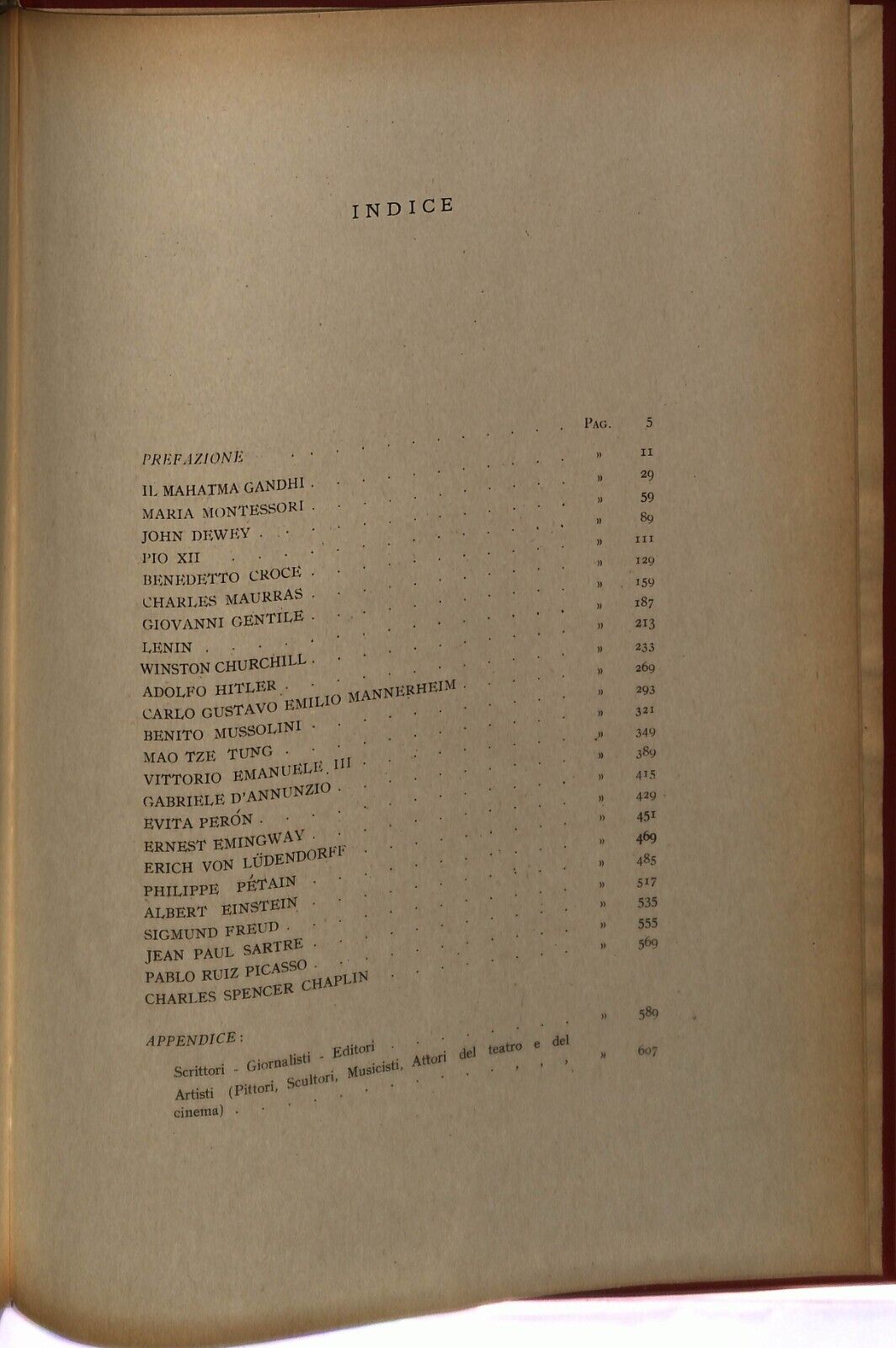 EBOND Uomini Tra La Vita e La Storia 1955 Biografie Personaggi Libro LI036778