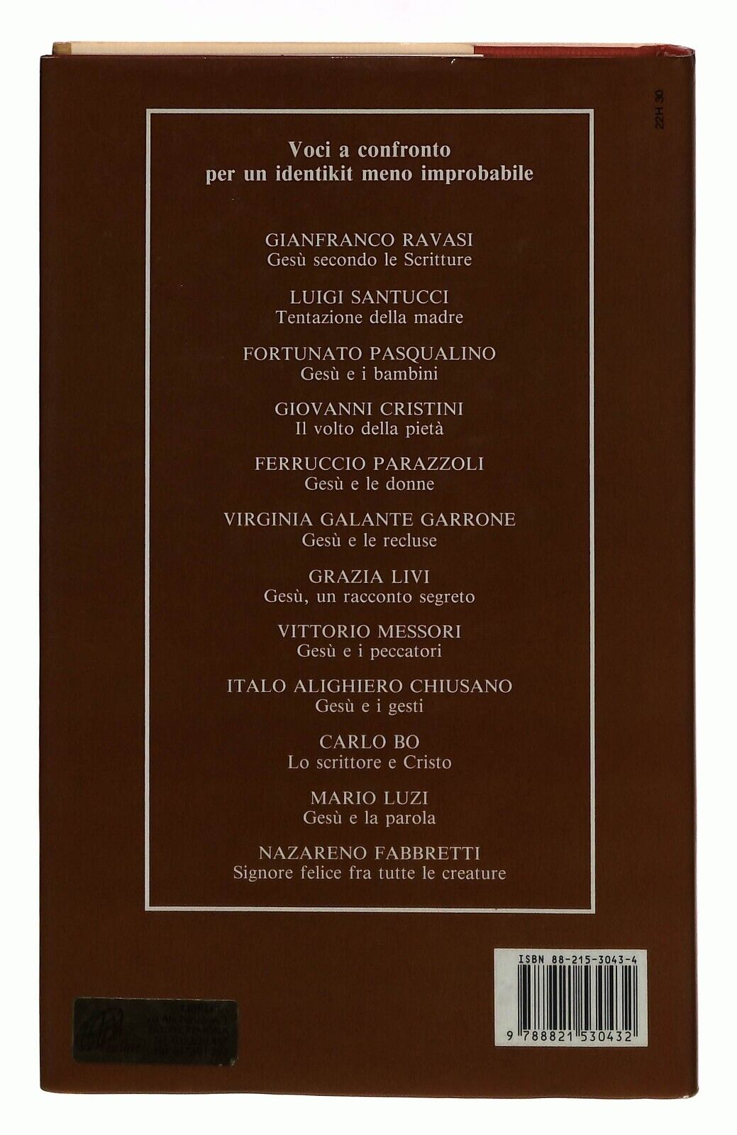 EBOND Gesu Di Nazaret. Voci a Confronto Ed. San Paolo 1995 Libro LI036908