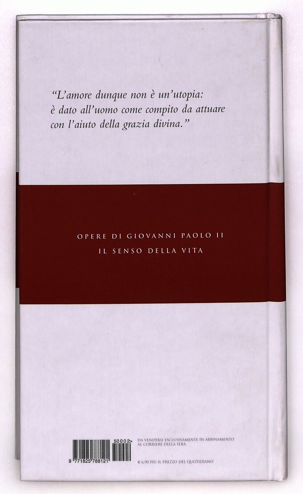 EBOND Karol Wojtyla Il Senso Della Vita Corriere Della Sera Libro LI036935