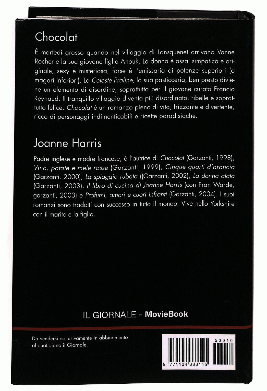 EBOND Il Giornale Moviebook Chocolat Di Joanne Harris n 10 Libro LI036940