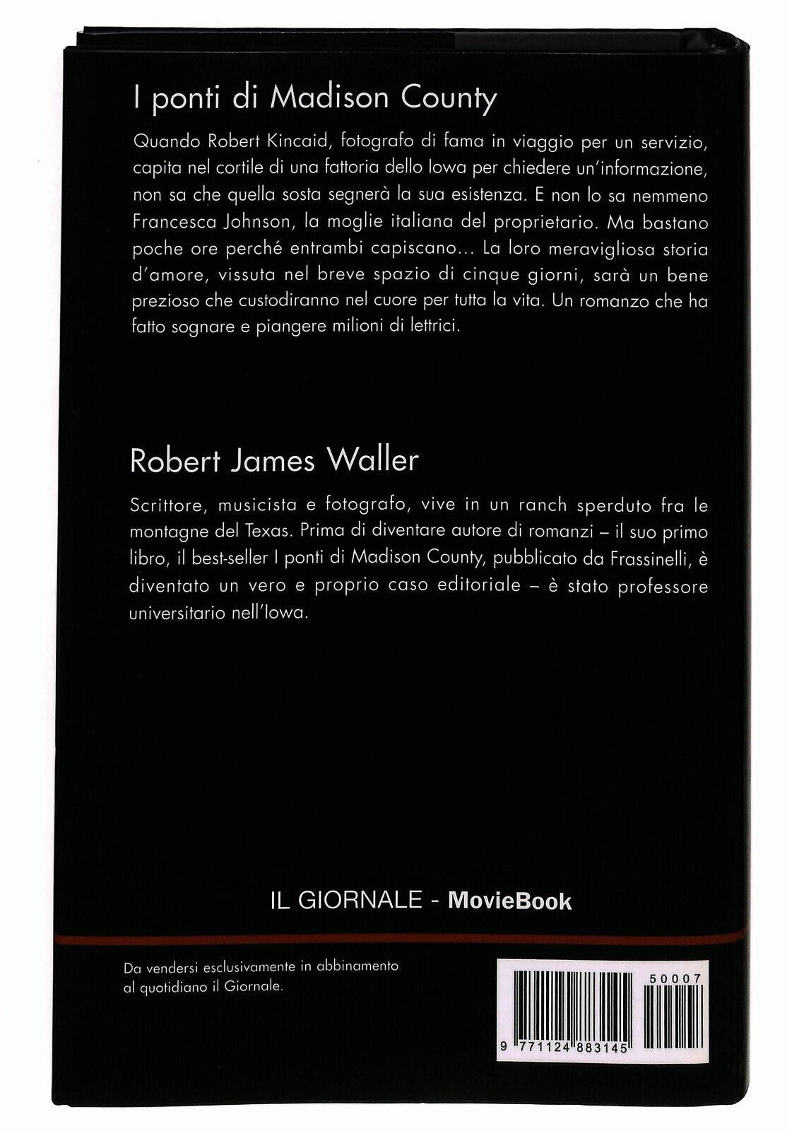 EBOND Il Giornale Moviebook I Ponti Di Madison County n 7 Libro LI036955
