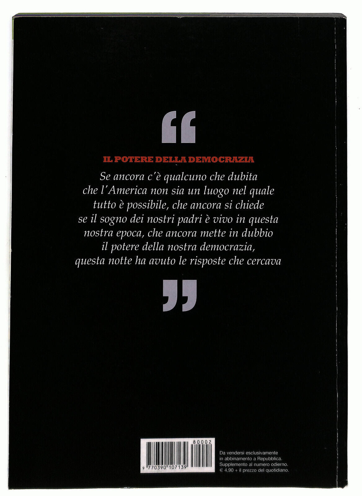 EBOND Atlante La Repubblica L'america Di Obama Libro LI037006