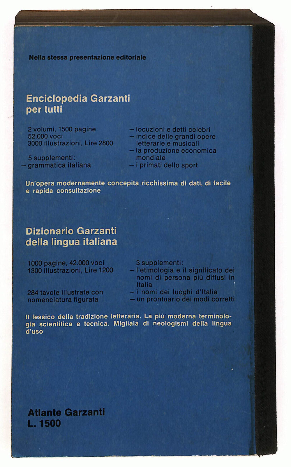 EBOND Atlante Garzanti Enciclopedia Geografica 1964 Libro LI037156