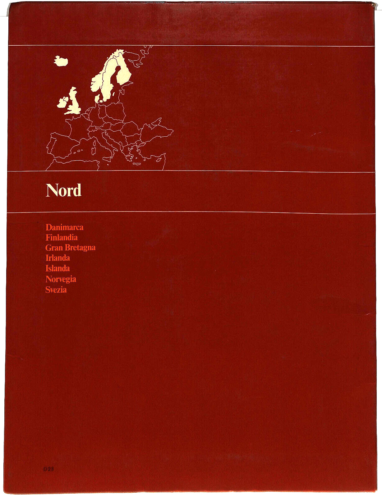EBOND Atlante Turistico D'europa Nord Touring Club Italiano Libro LI037177