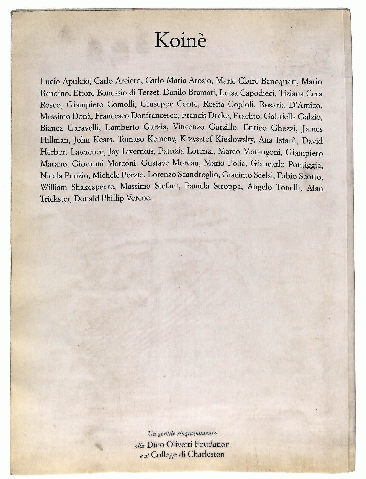 EBOND Fare Anima Semestrale Di Poesia, Poetica e Cultura Eros Libro LI037182