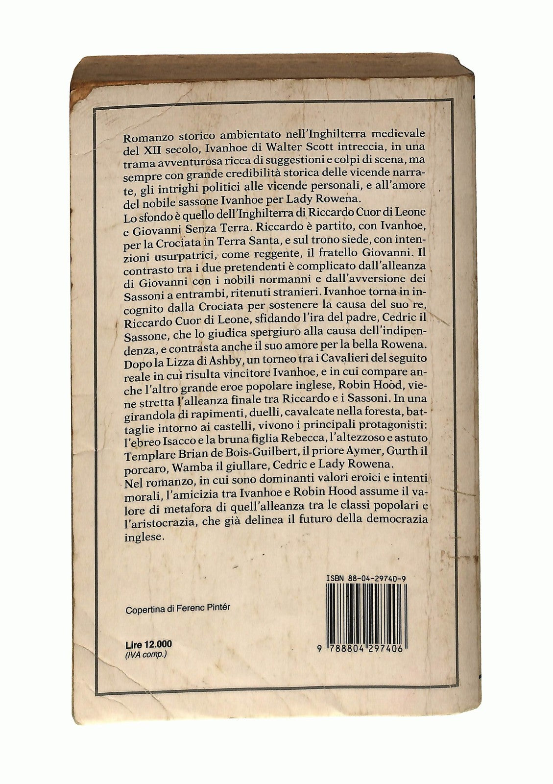 EBOND Ivanhoe Walter Scott Mondadori 1987 Libro LI037230