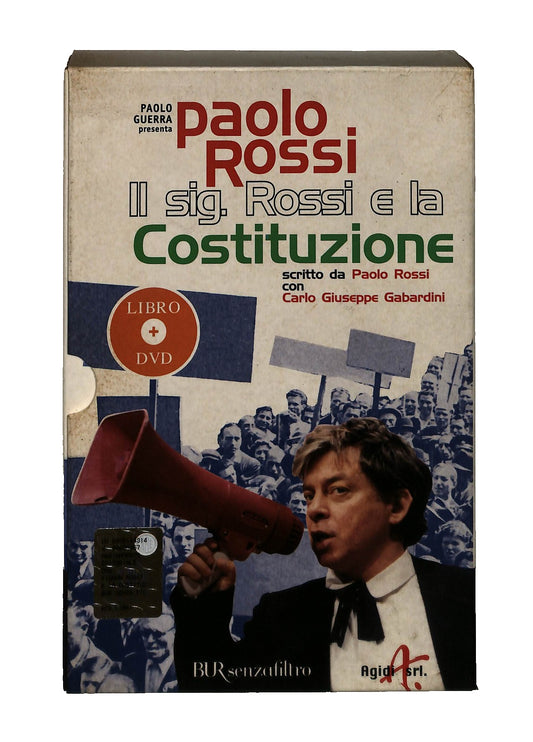 EBOND Il Sig Rossi e La Costituzione Paolo Rossi Rizzoli Con DVD Libro LI037233