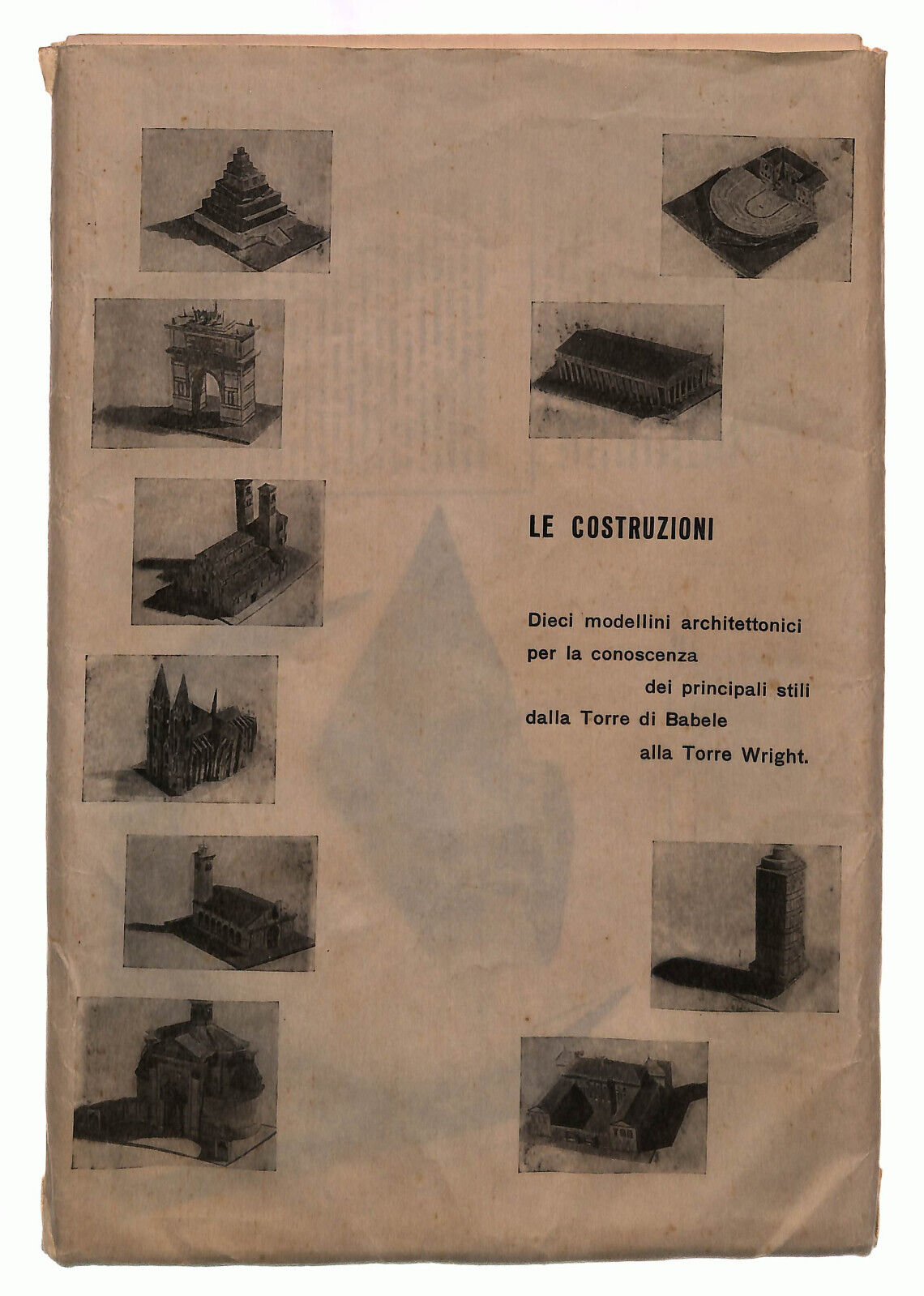 EBOND Le Costruzioni Dieci Modellini Architettonici Da Costruire Libro LI037557