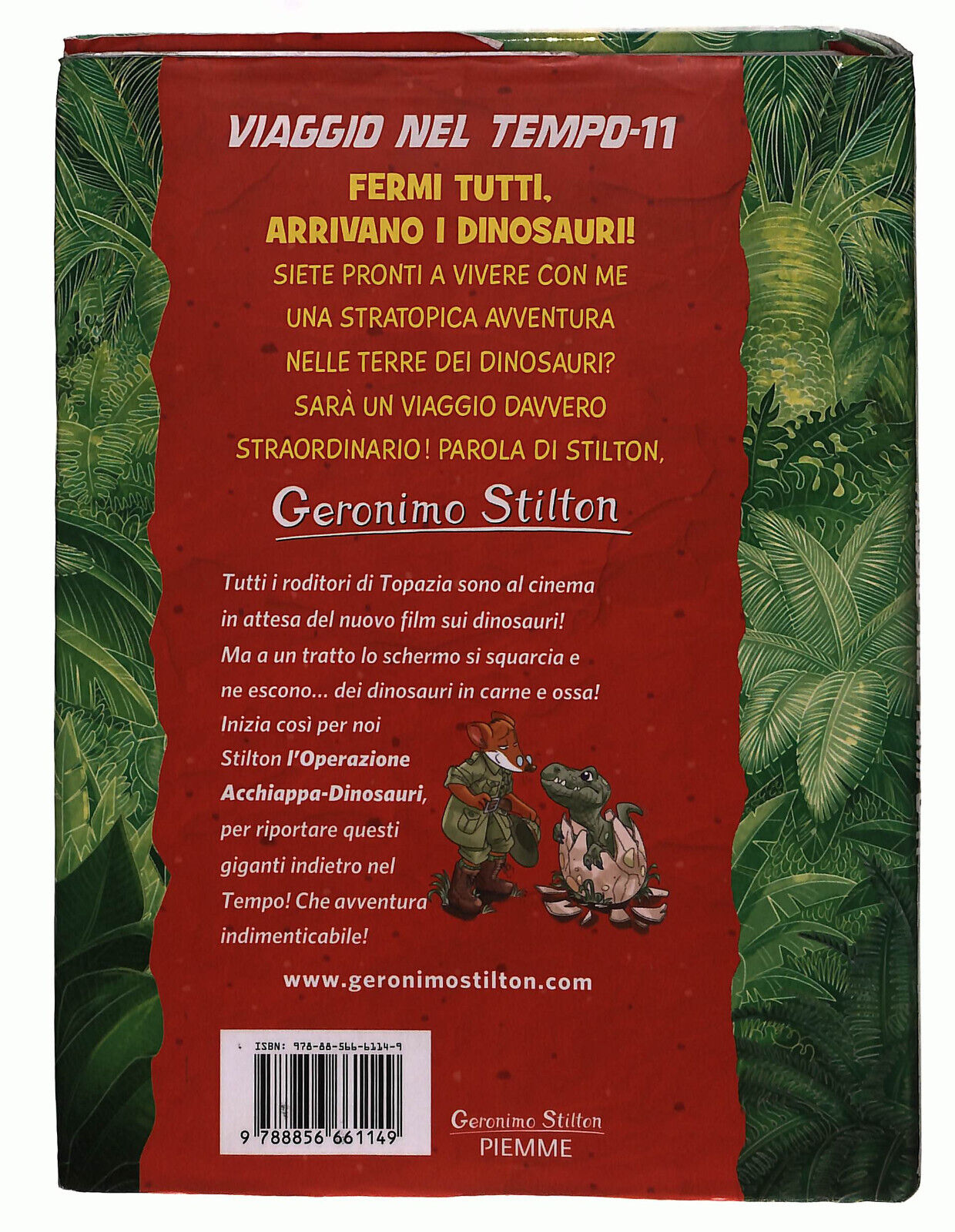 EBOND Viaggio Nel Tempo 11. Missione Dinosauri Von Stilton Libro LI037580