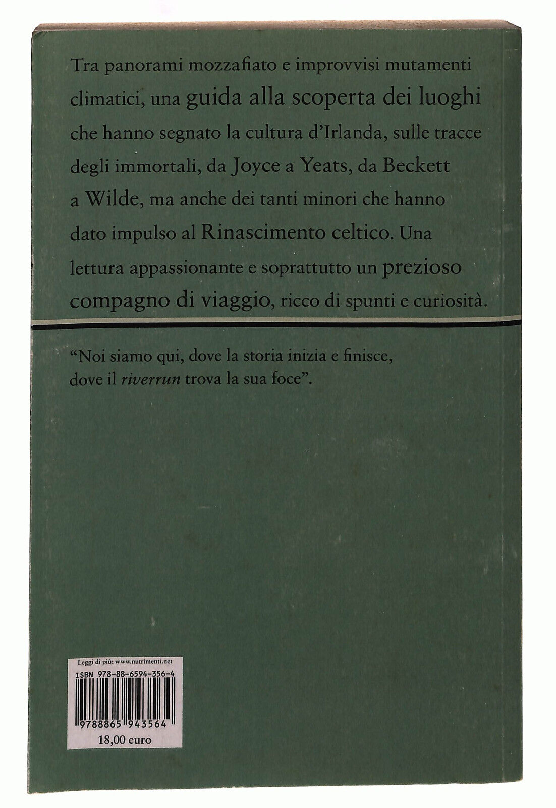 EBOND L'isola Che Scompare. Viaggio Nell'irlanda Di Joyce e Yeats Libro LI037606