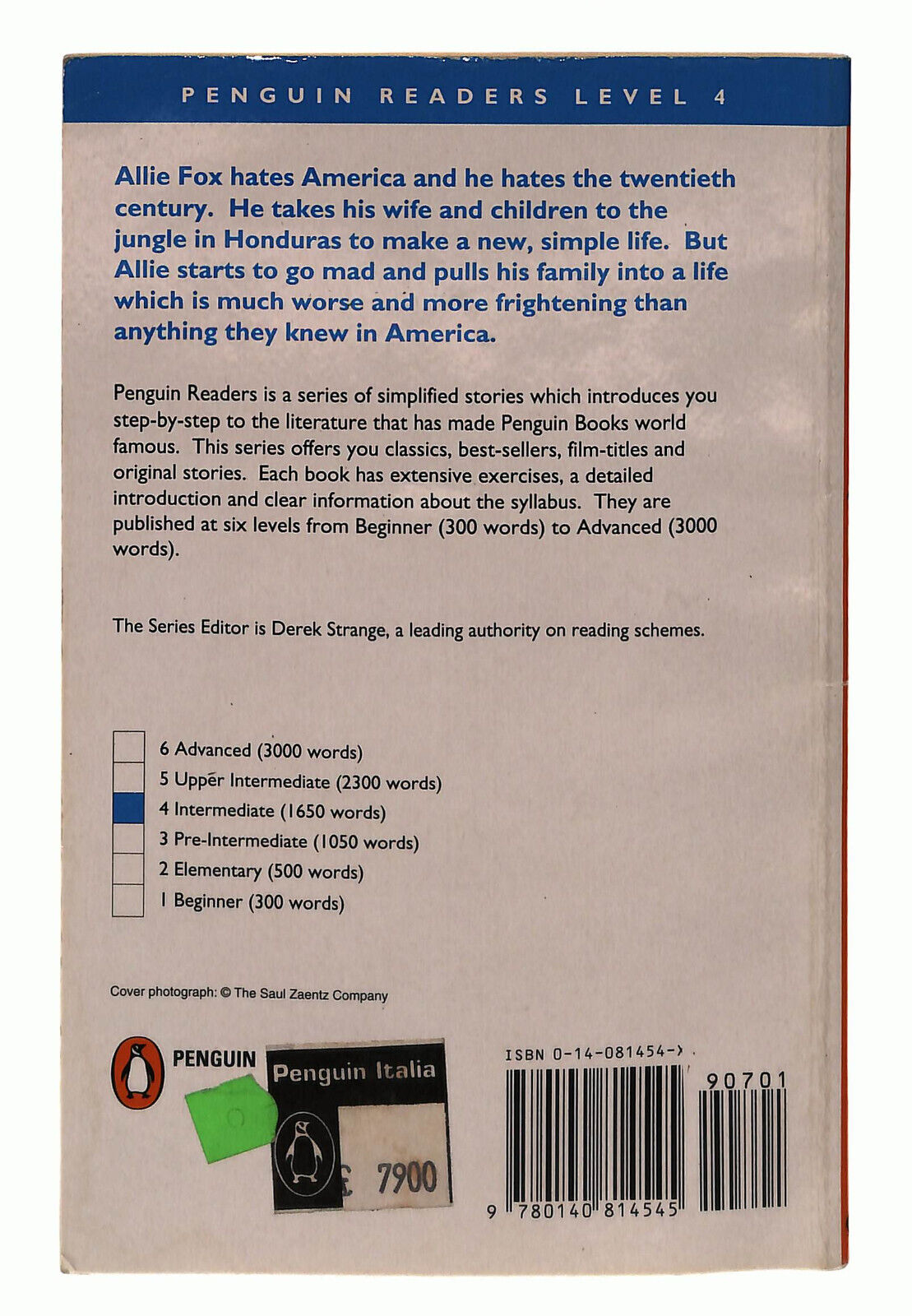 EBOND Mosquito Coast Theroux Paul Penguin Readers Libro LI037658
