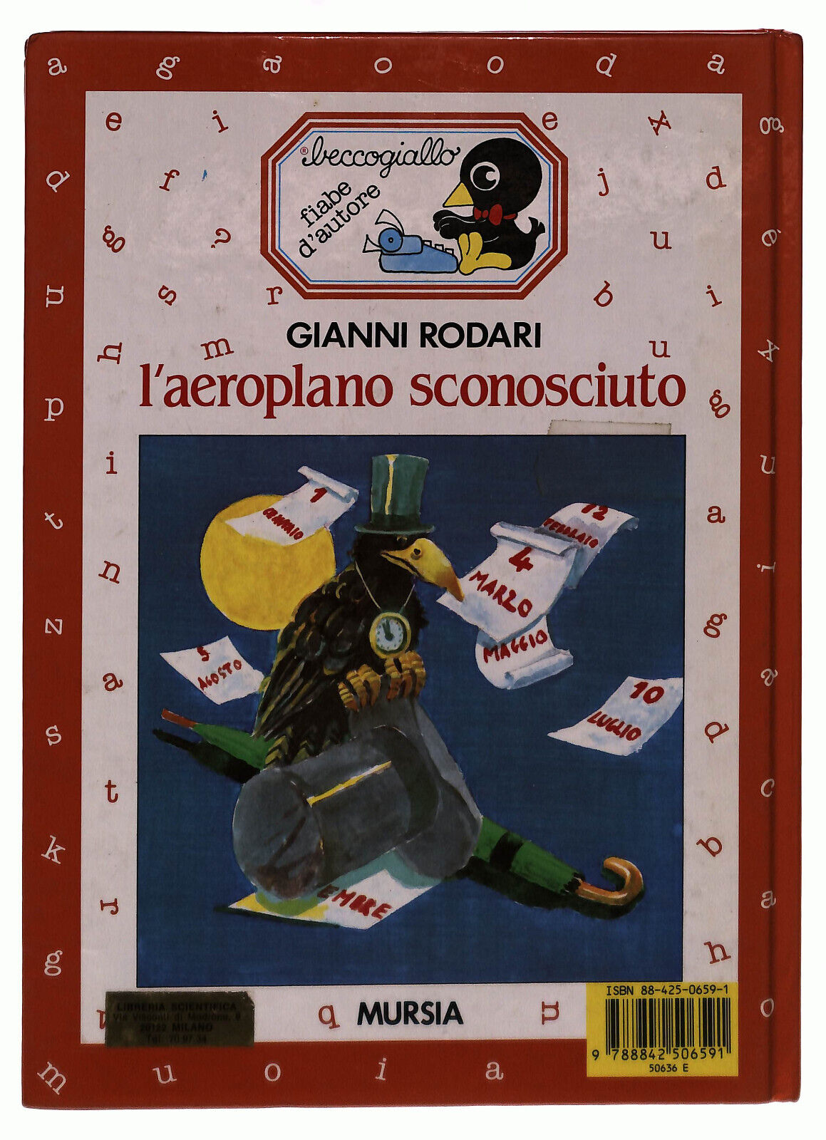 EBOND L'aeroplano Sconosciuto Gianni Rodari Mursia Libro LI037681