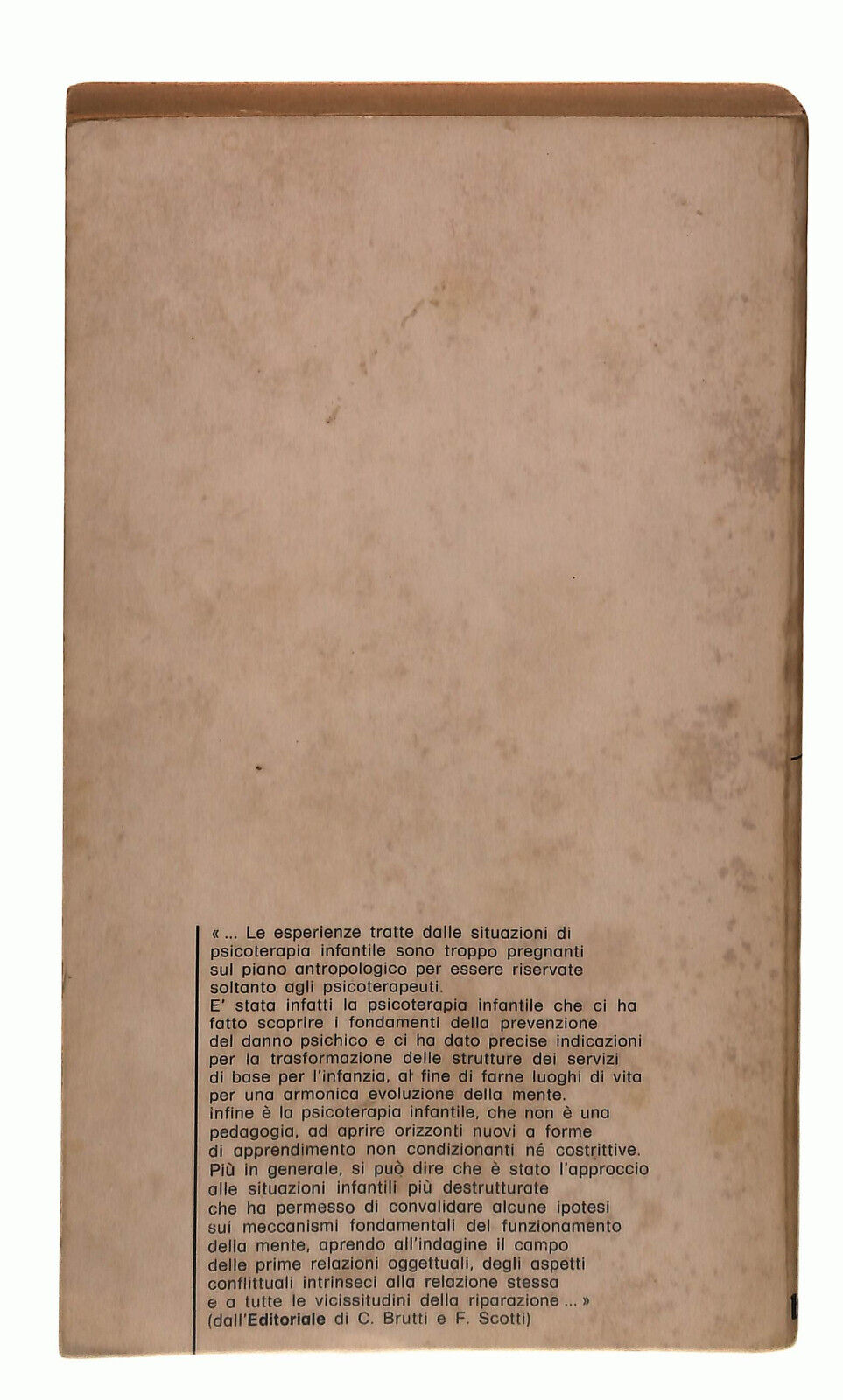 EBOND Quaderni Di Psicoterapia Infantile 1 Borla Libro LI037754