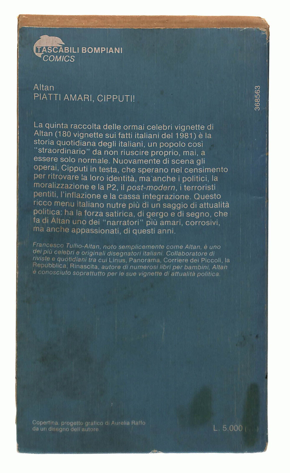 EBOND Piatti Amari Cipputi Altan Libro LI037811