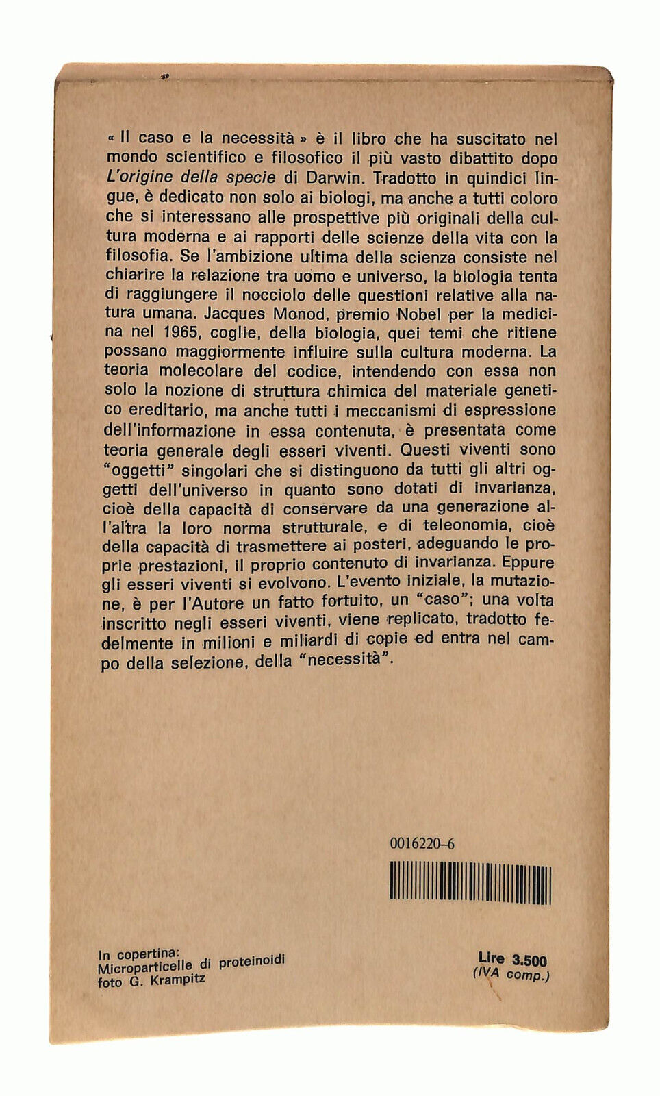 EBOND Il Caso e Le Necessita Monod Mondadori Libro LI037849