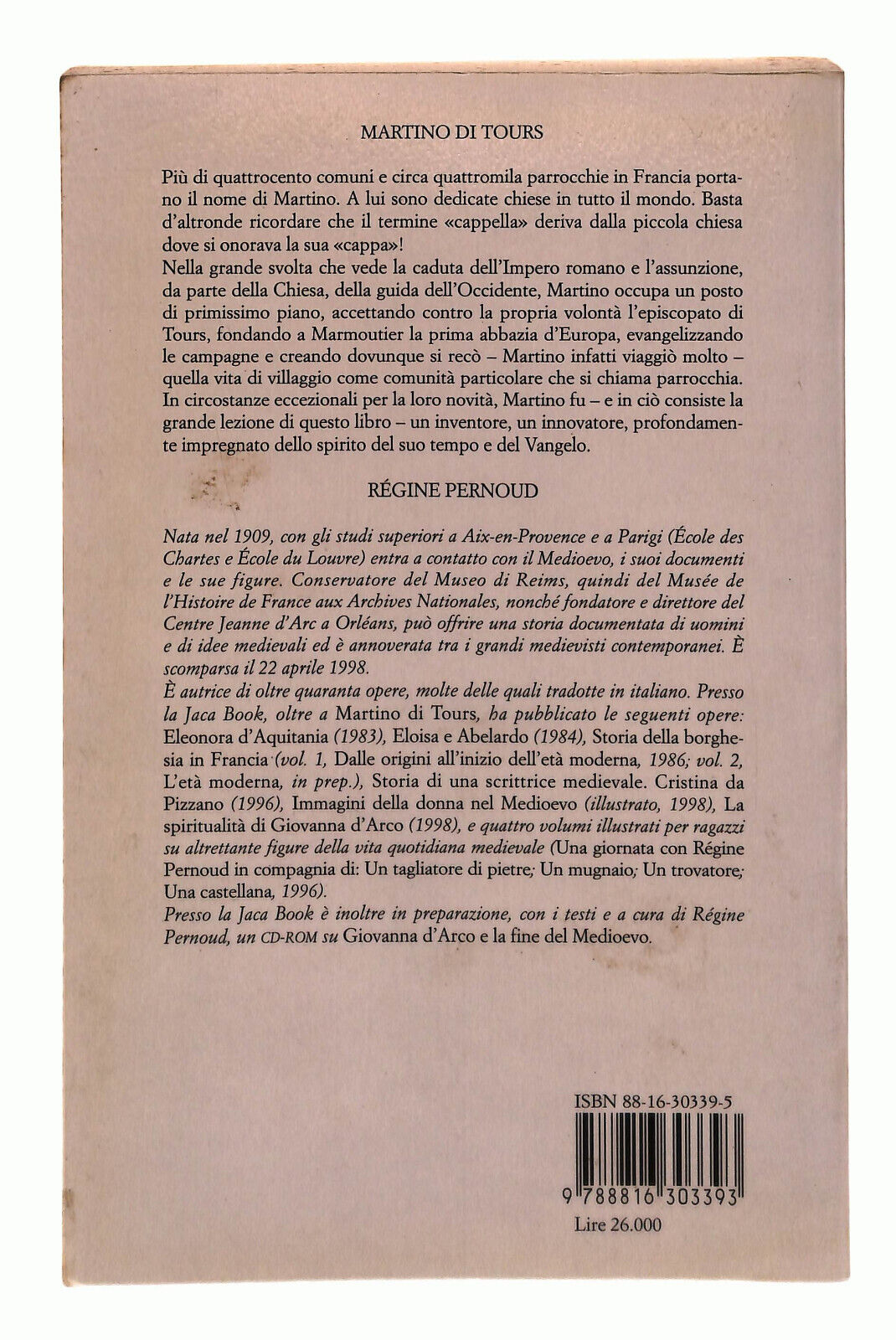 EBOND Martino Di Tours Pernoud Libro LI037855