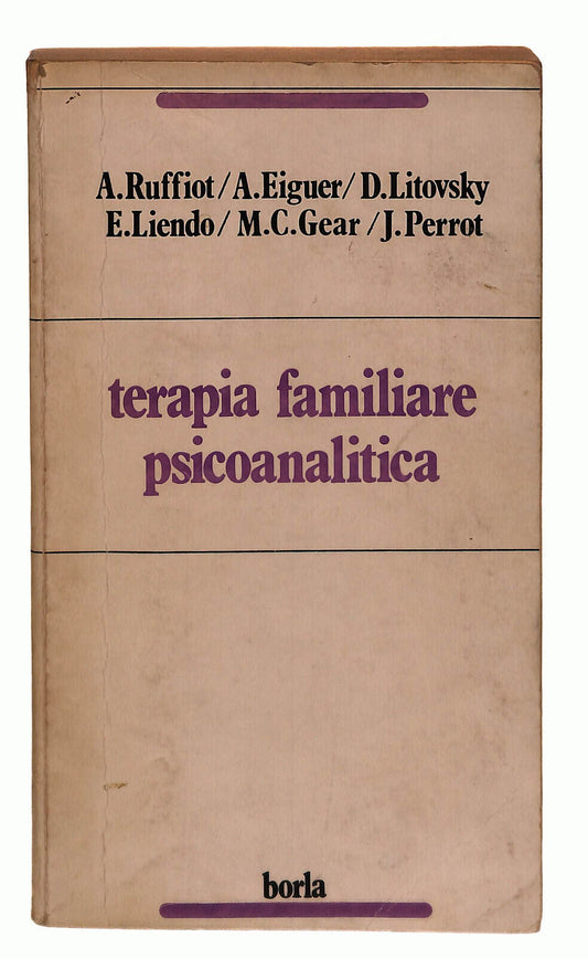 EBOND Terapia Familiare Psicoanalitica Borla Libro LI037878